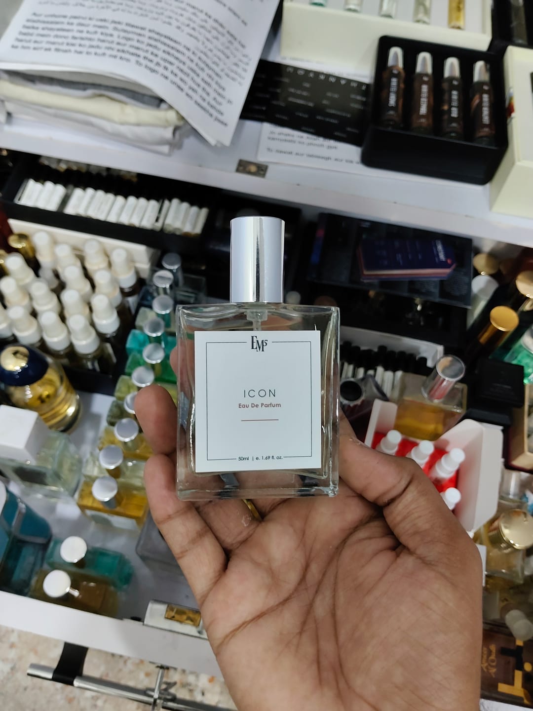 Customer photo review of Icon | Eau De Parfum