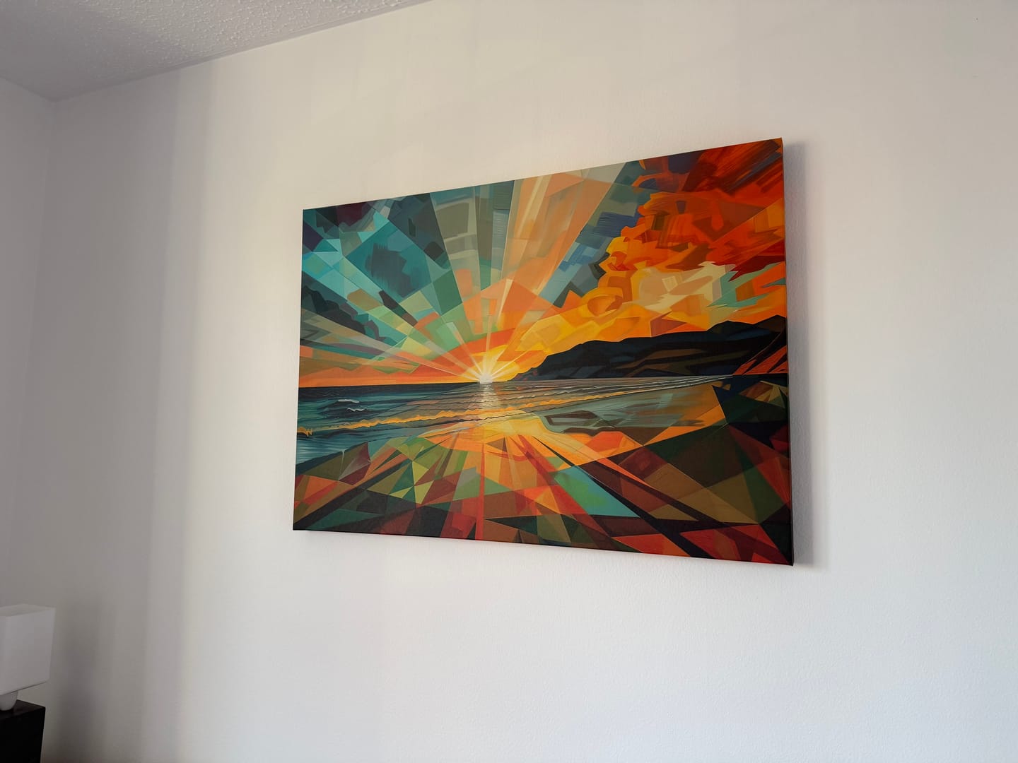 Customer photo review of Islay Kaleidoscope Canvas Print