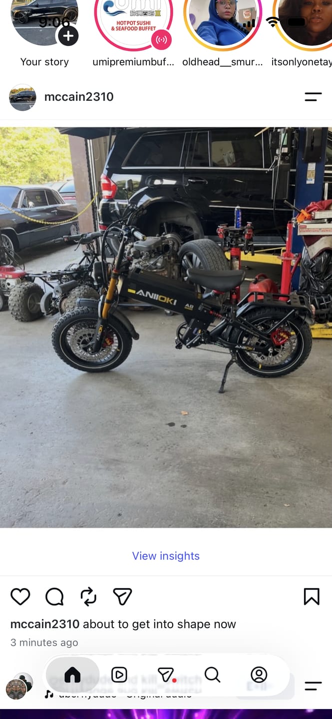 Customer photo review of A9 Pro Max Dual Motor 2.0 eBike