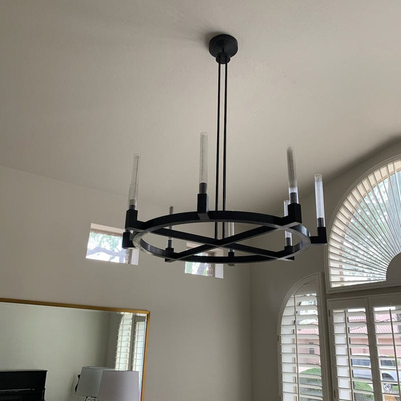 Customer photo review of Cannela Round Chandelier