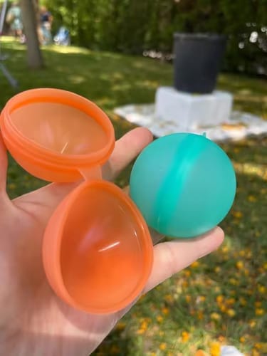Customer photo review of SplashPods™ – Reusable Water Ball Set