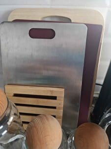 Customer photo review of Stelion™ Paslanmaz Çelik Kesme Tahtası