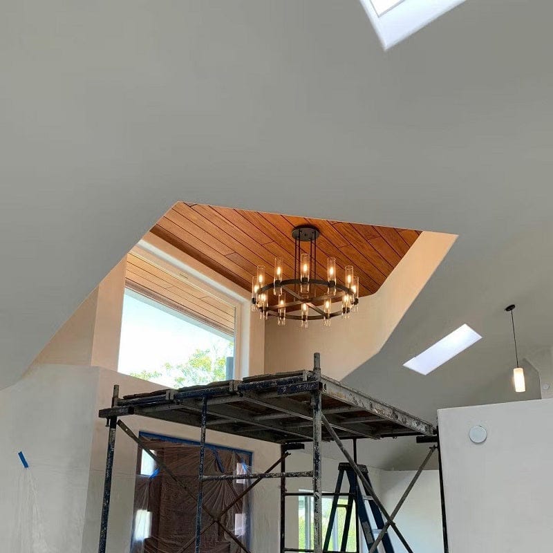 Customer photo review of Ravella Round Chandelier