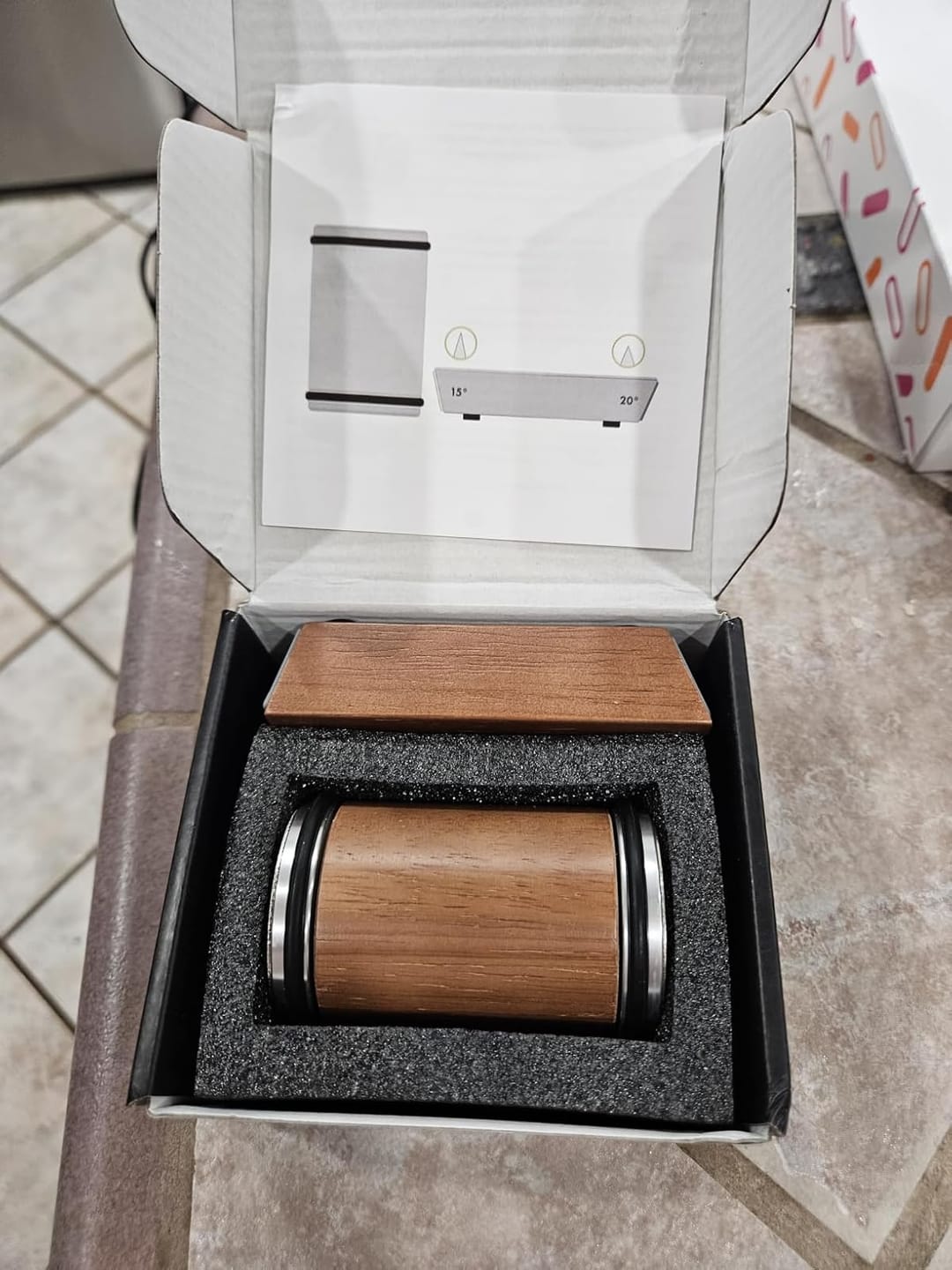 Customer photo review of Nonna's Rolling Knife Sharpener