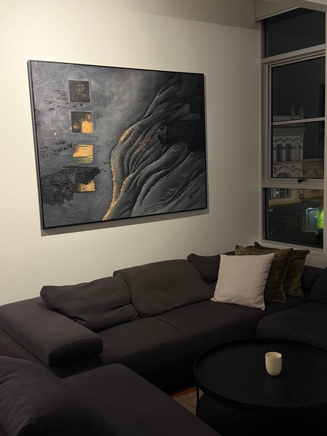 Customer photo review of Wabi-Sabi Wall Art #TX591
