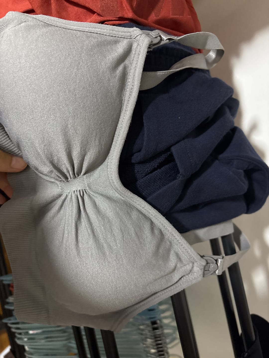 Customer photo review of Lovemère Seamless Nursing Bra