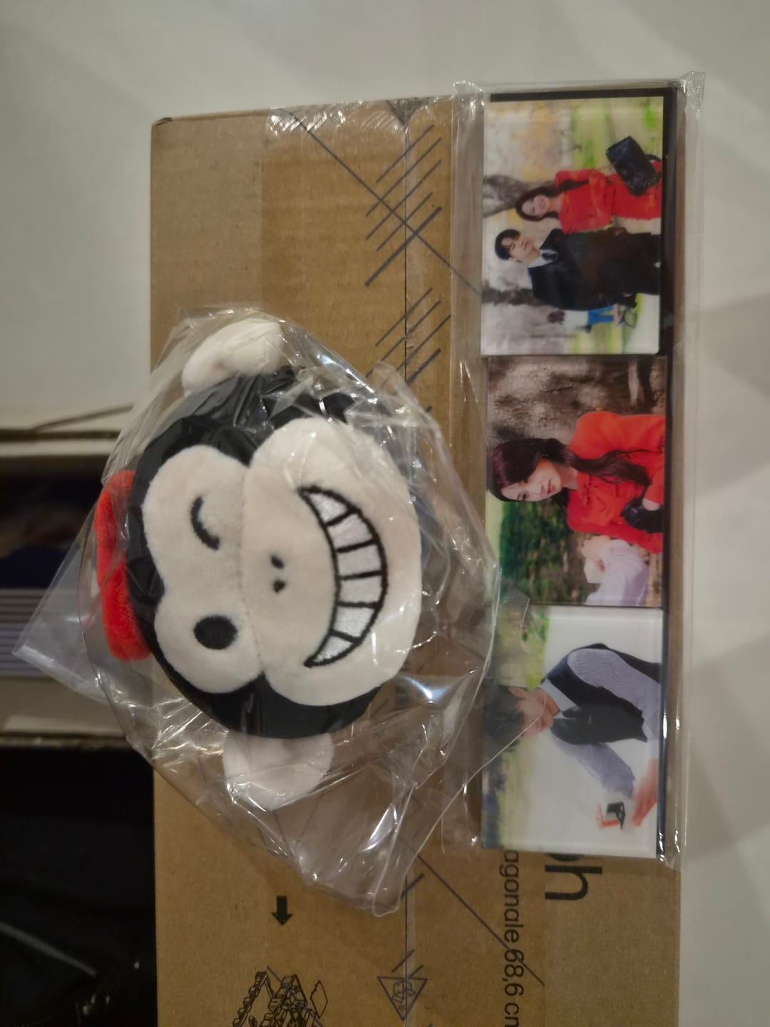 Customer photo review of Spooky in Love [K-Drama Pop Up] Black Monkey Keyring