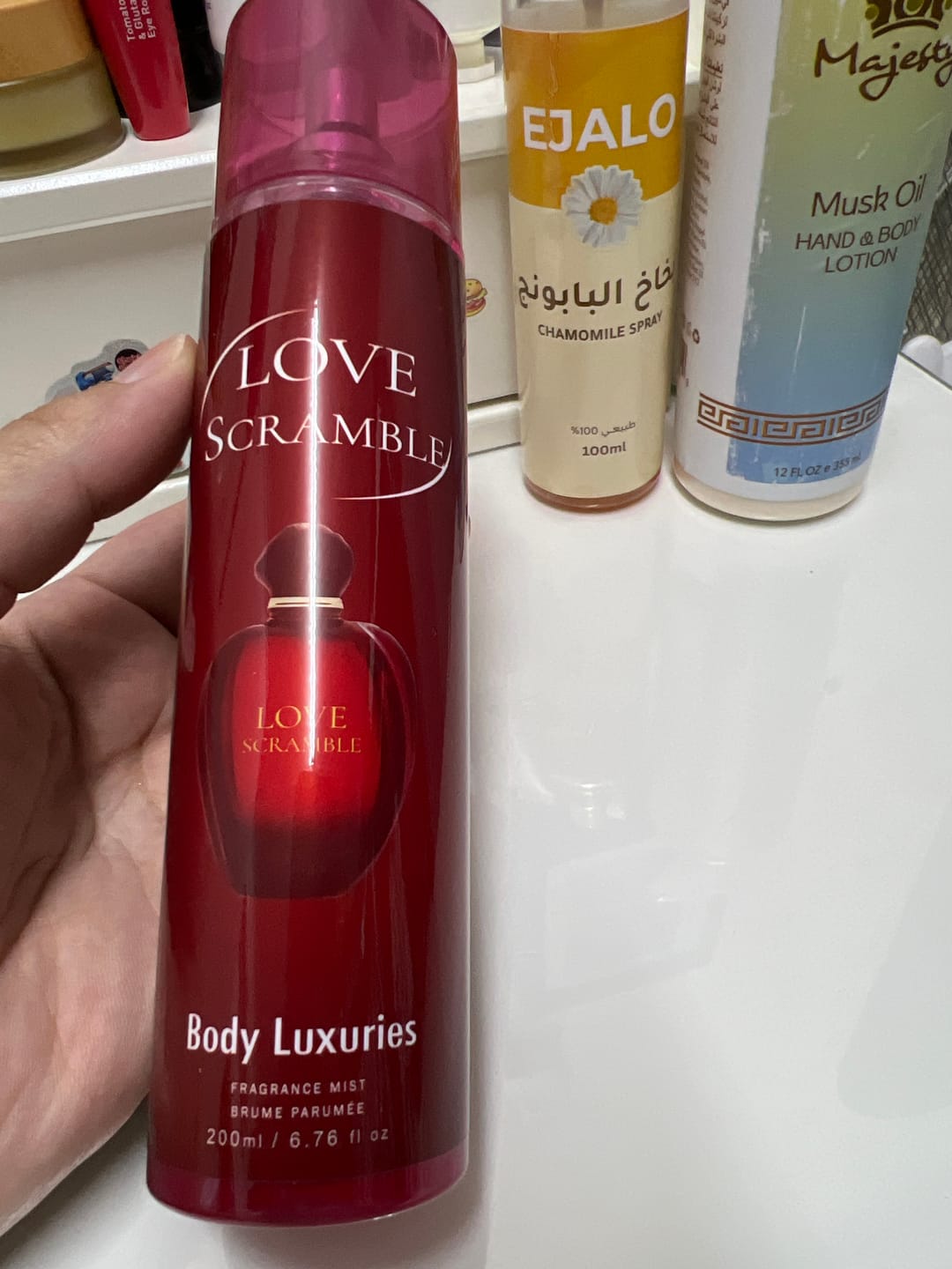 Customer photo review of Body mist with the scent of famous perfumes - 200 ml