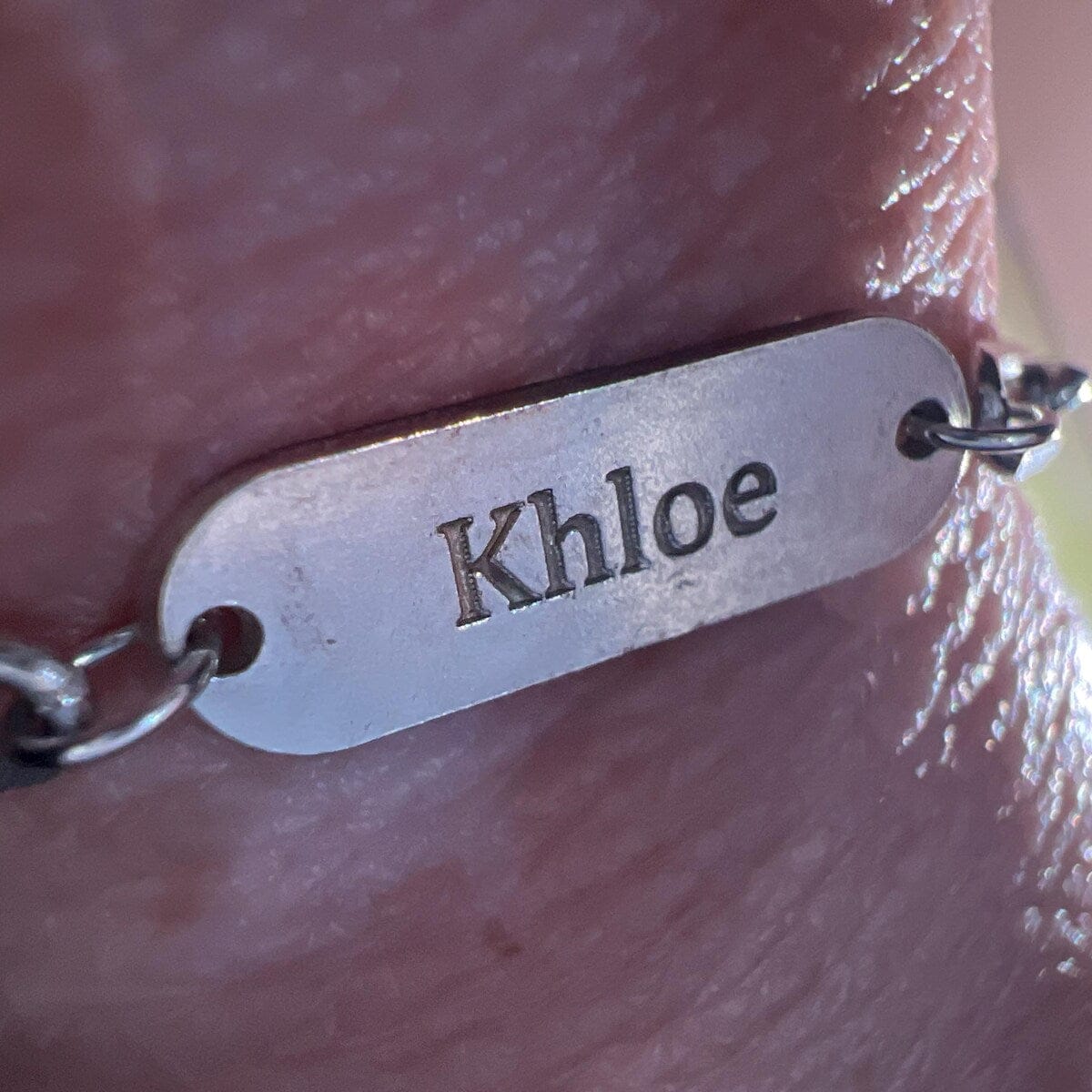 Customer photo review of Personalisiertes Armband mit Gravur