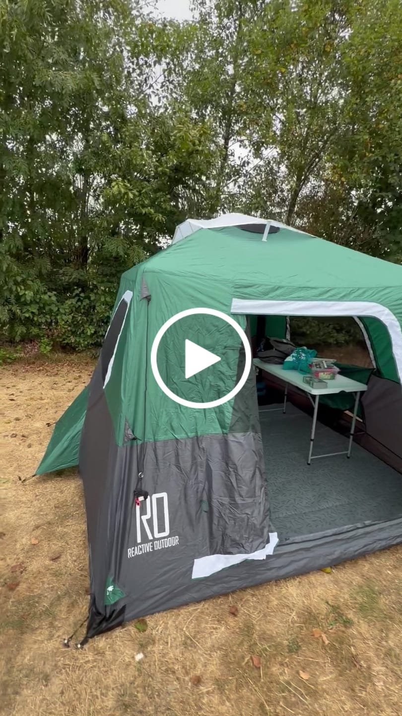 Customer video review of 2-Step Cabin Tent