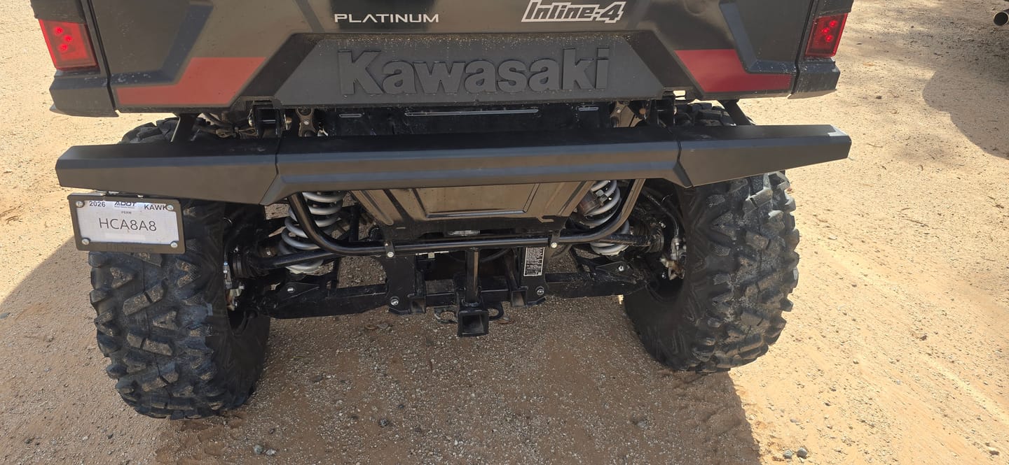 Customer photo review of Ridge Rear Bumper