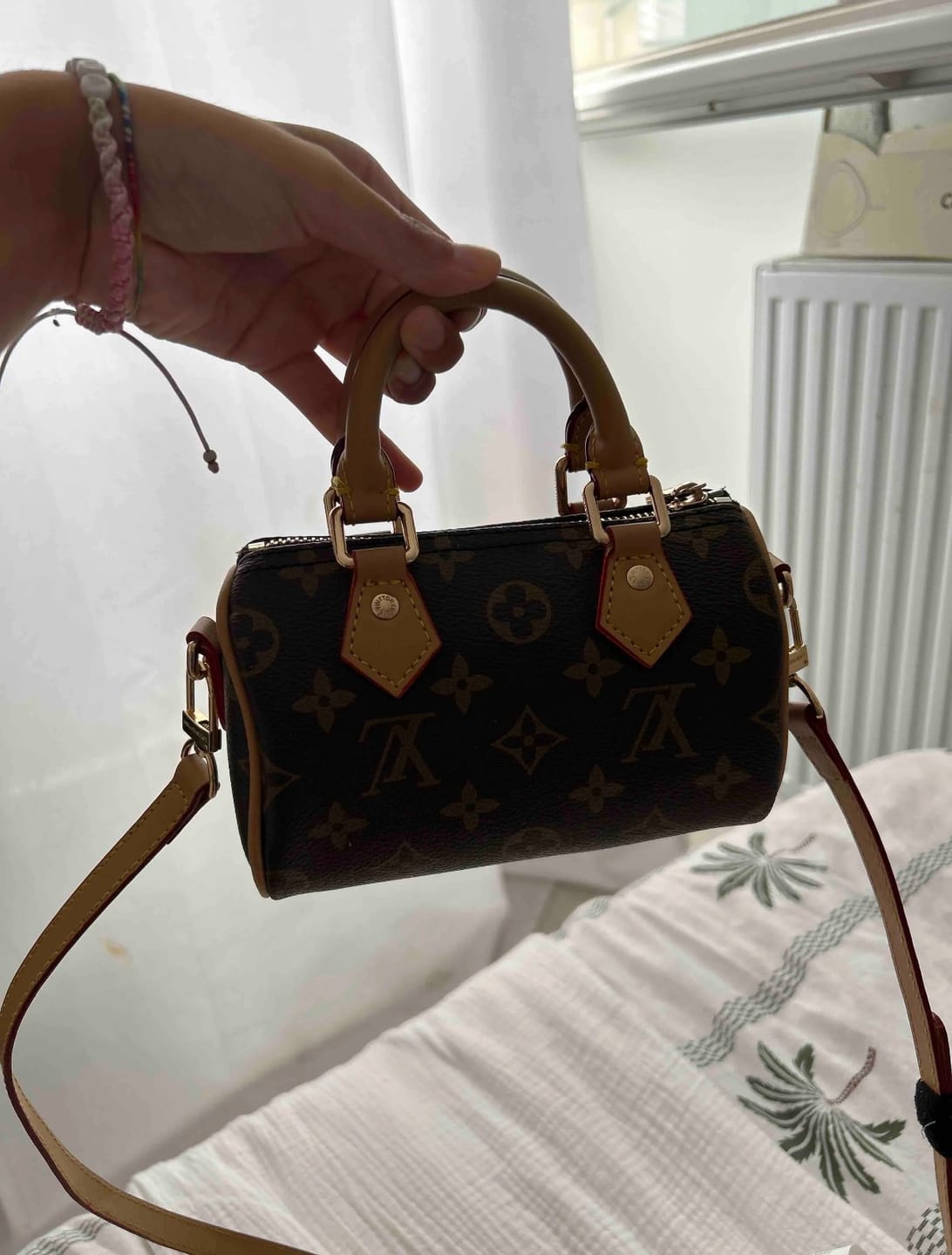 Customer photo review of Luxury Monogram Handbag