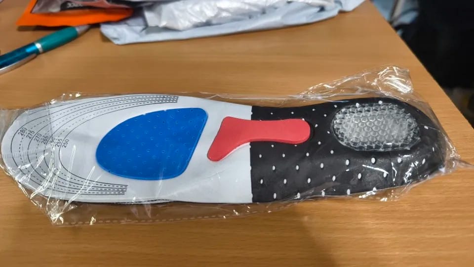 Customer photo review of Semelles Orthopédiques FLEXI’STEP