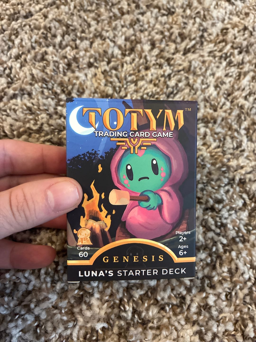 Customer photo review of Luna's Starter Deck | Genesis Base Set - 1st Edition