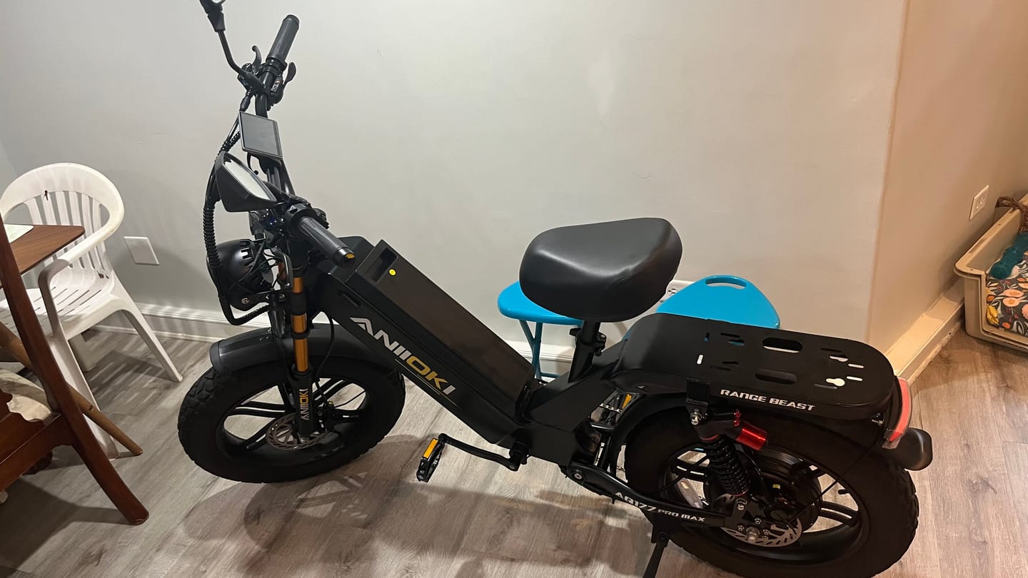 Customer photo review of AQ177 Pro Max Ultra eBikes（ Pre-order）