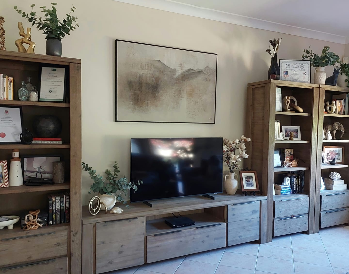 Customer photo review of Wabi-Sabi Wall Art #TX463