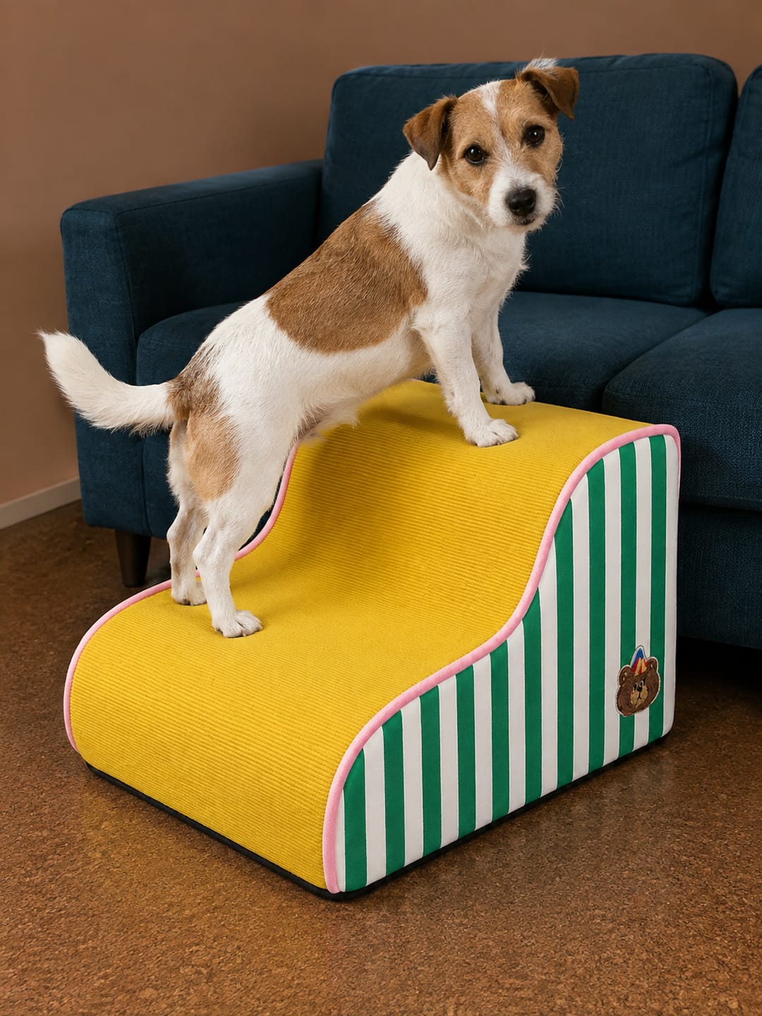 Customer photo review of Orthopedic Dog Stairs for Joint Relief