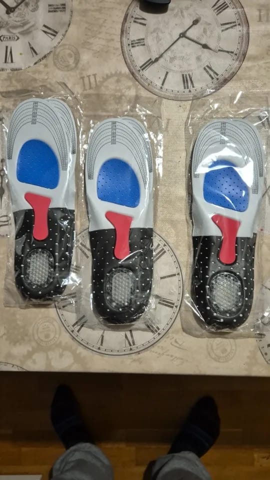 Customer photo review of Semelles Orthopédiques FLEXI’STEP
