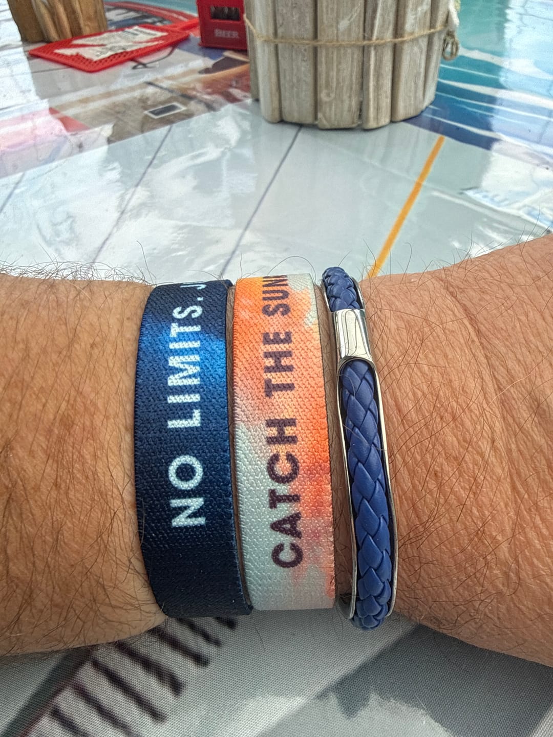 Customer photo review of Catch The Sunrise - Elastisches Armband
