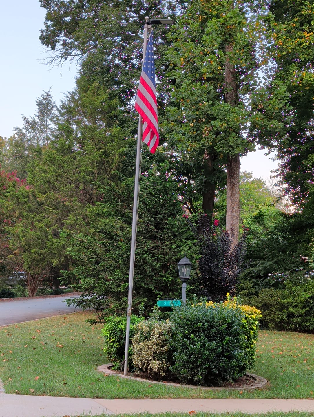 Customer photo review of 4' x 6' American Flag
