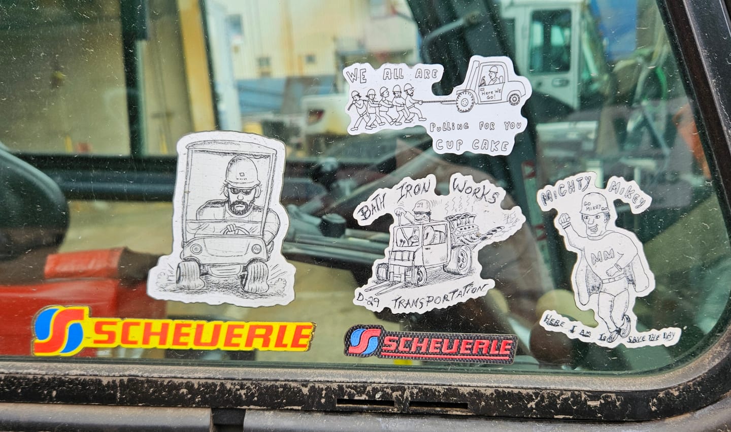 Customer photo review of 50 Custom Stickers for $19
