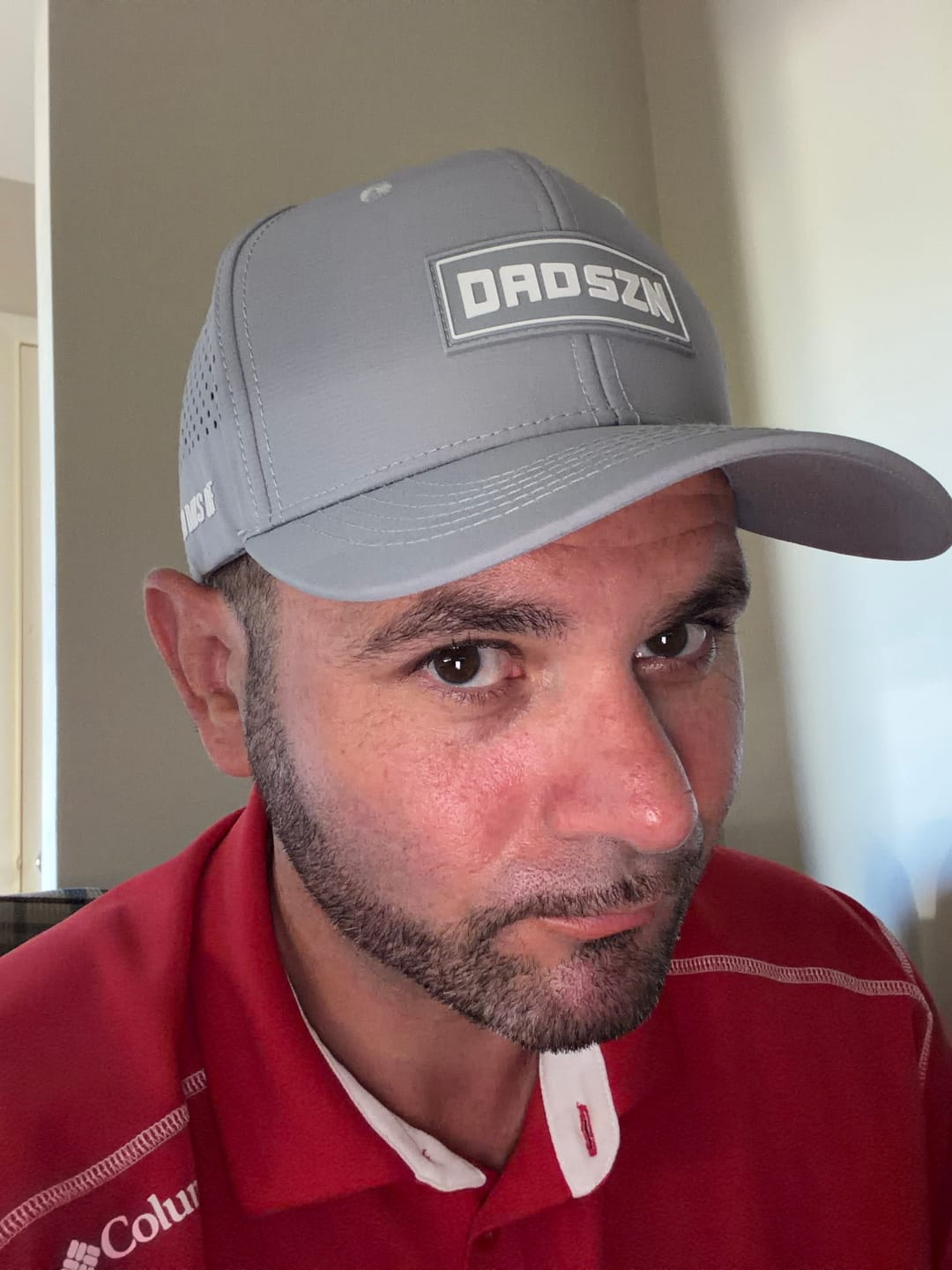 Customer photo review of DAD SZN Modern Performance Hat - Grey