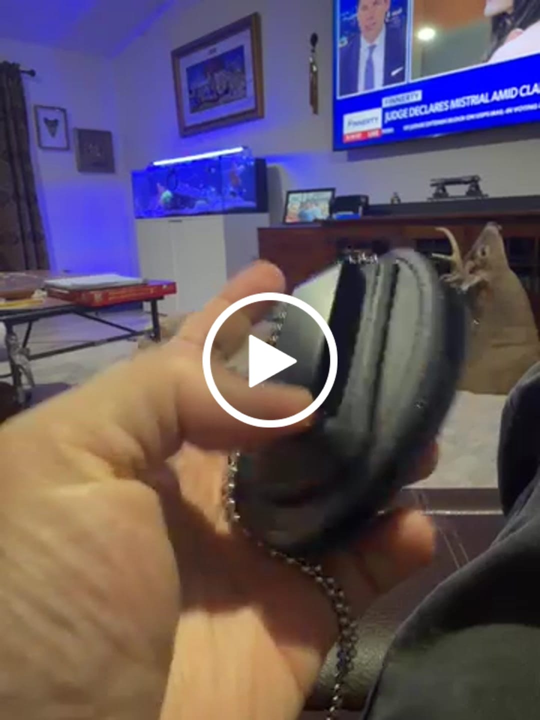 Customer video review of THE CRUSADER KNIGHTS SOUL OFFICER 999 BADGE Replica Movie Props