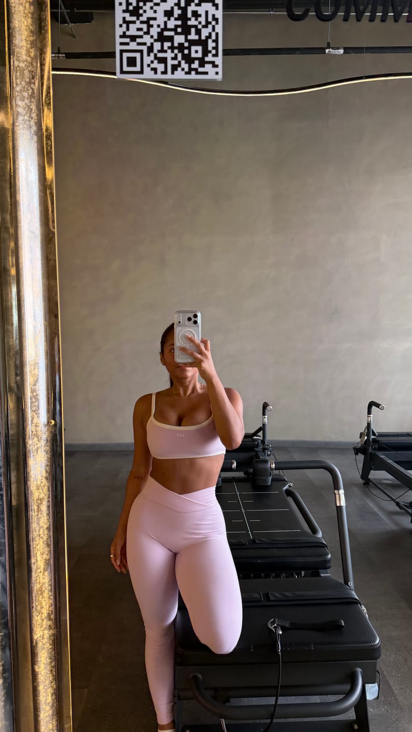 Customer photo review of The Micro Bra Parfait & Cream