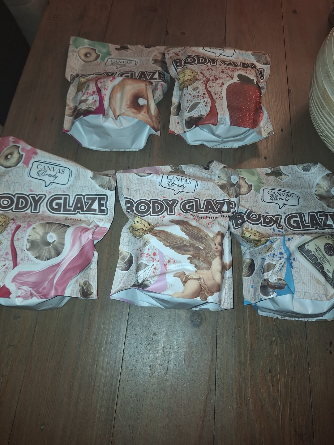 Customer photo review of BODY GLAZE: BILLION DOLLAR BABY