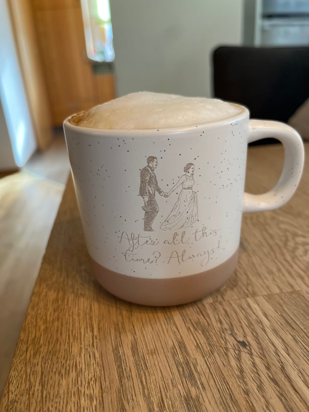 Customer photo review of Tasse - Wunschtext & Wunschbild