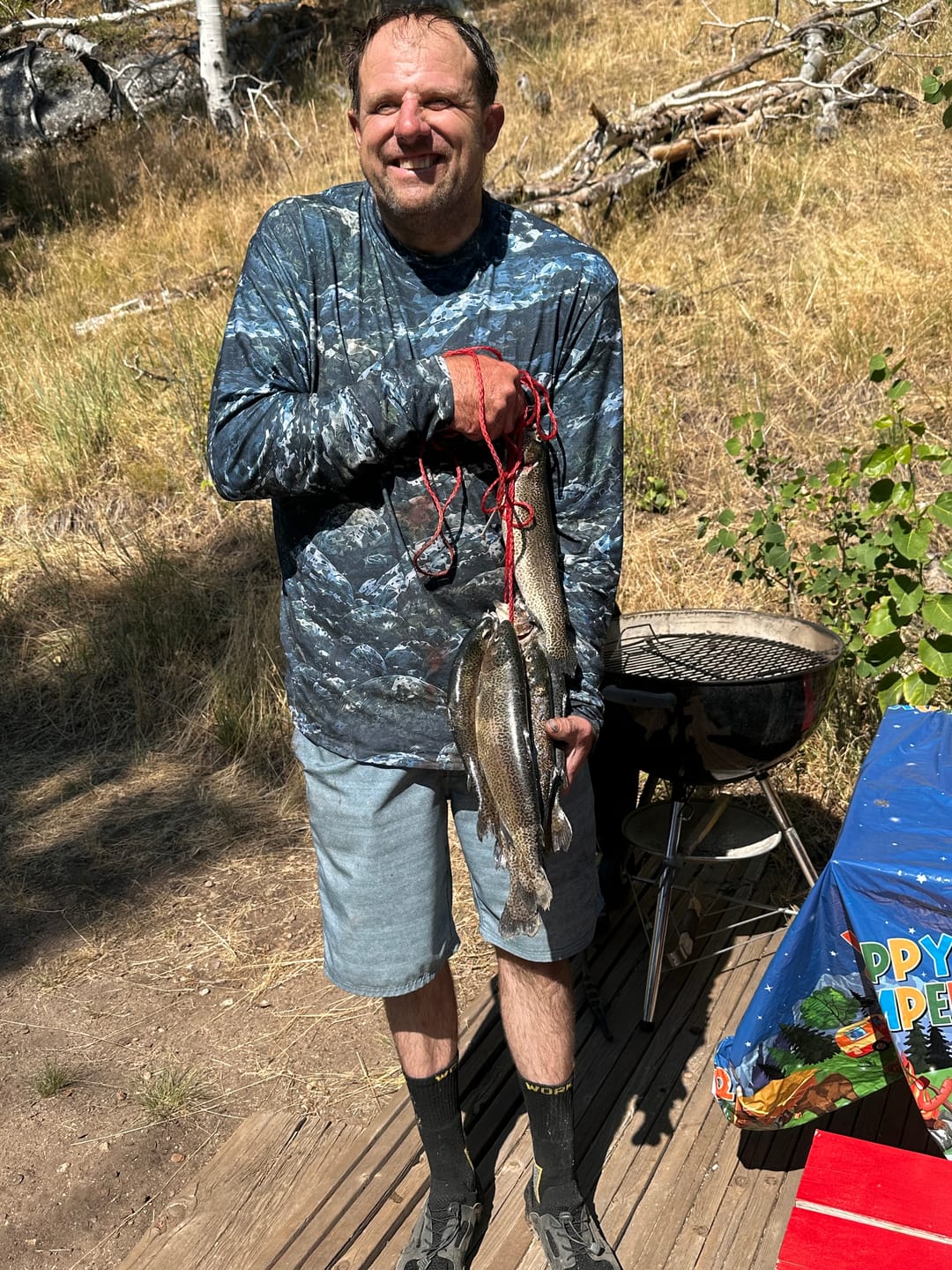 Customer photo review of Performance Fishing Long Sleeve - River Trout Breaker - TBT107