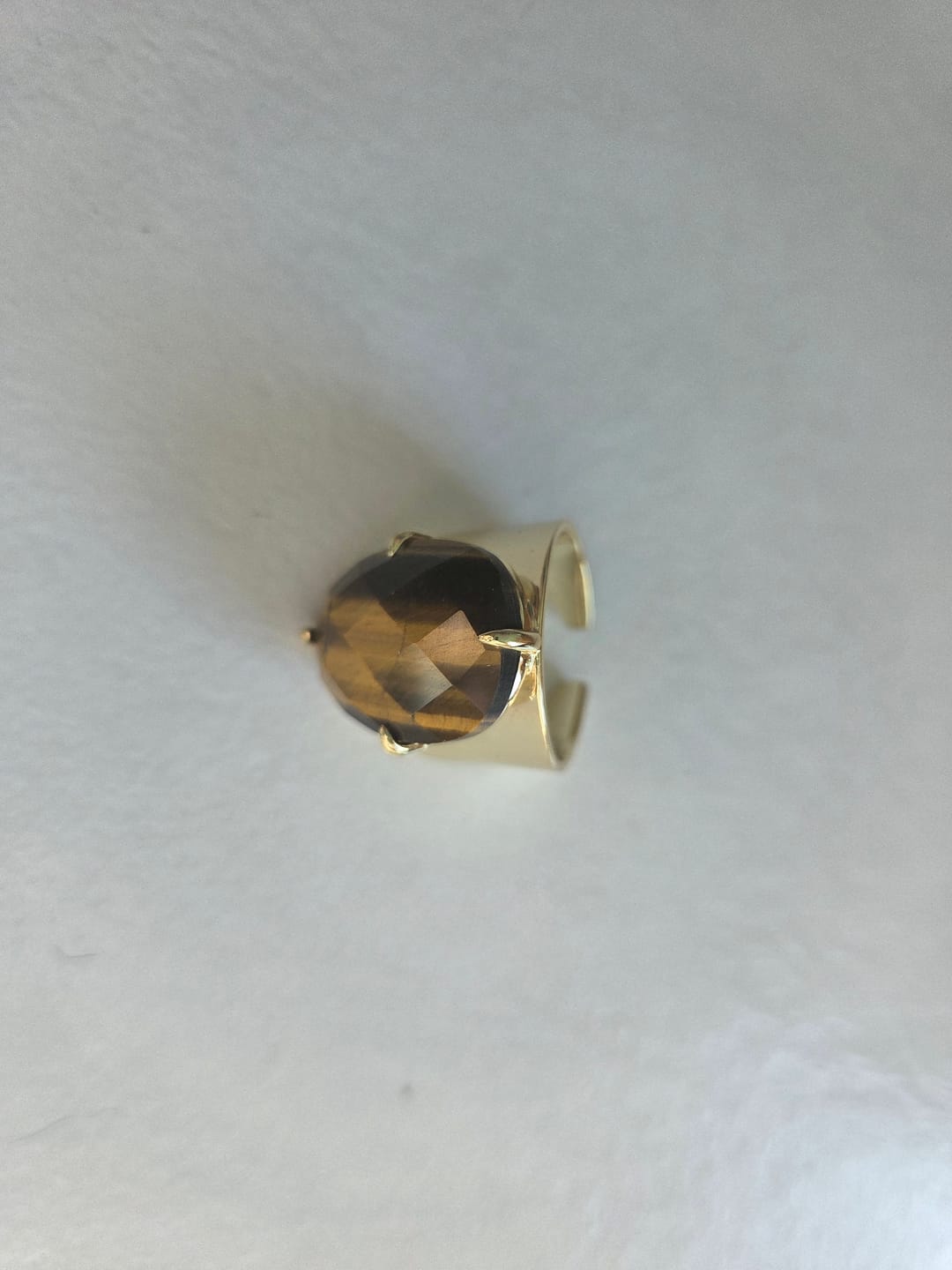 Customer photo review of Bague Oeil de Tigre Femme