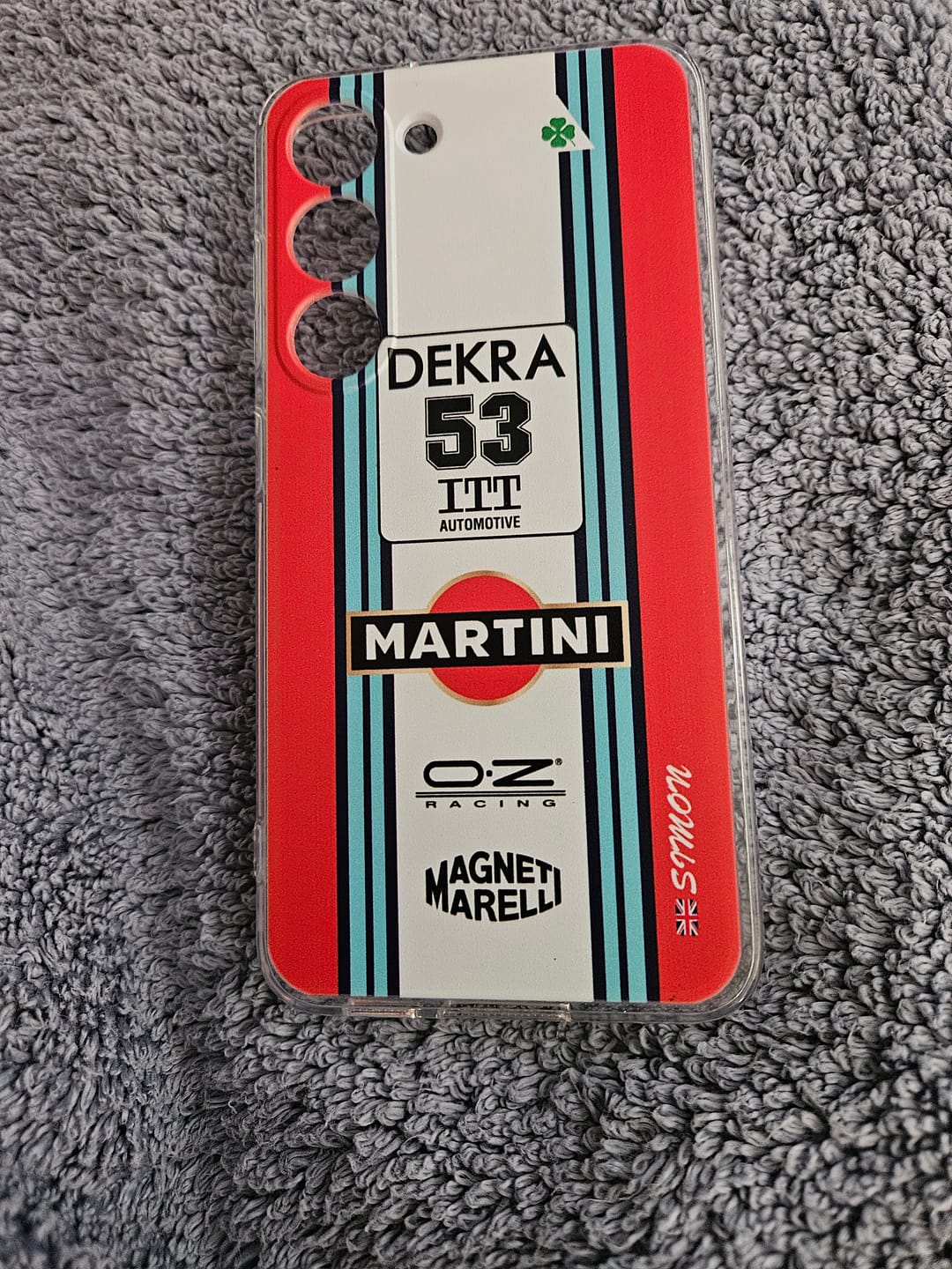 Customer photo review of 155 V6 TI #7 Nannini Alfa Corse DTM 1995 Livery - Individuelle Handyhülle für Samsung