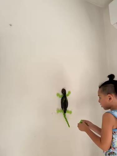 Customer photo review of GeckoCrawler™ – Wall, Ceiling & Floor RC Lizard