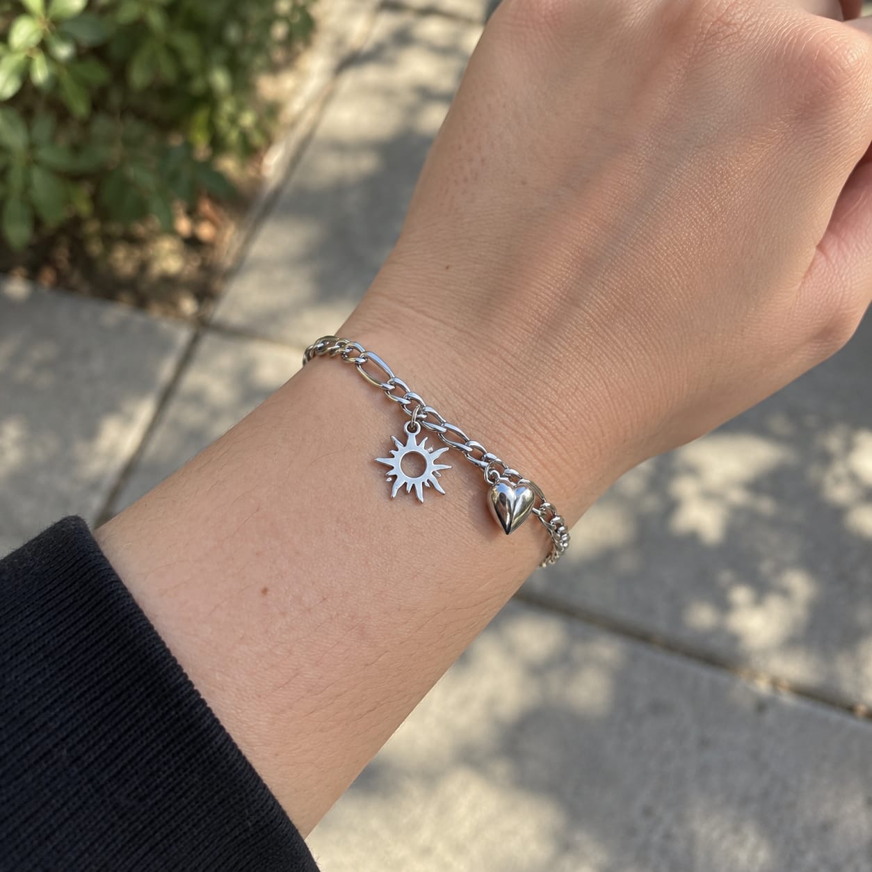 Customer photo review of Suna & Luna Bracelet Duo