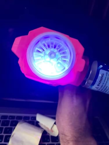 Customer photo review of BubbleBazooka™ – Electric Handheld Bubbles