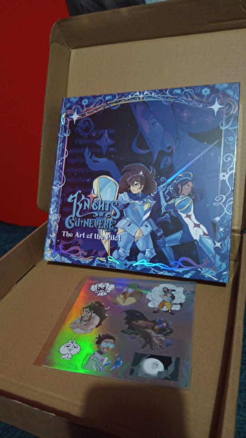 Customer photo review of Art of the Pilot Book - Knights of Guinevere