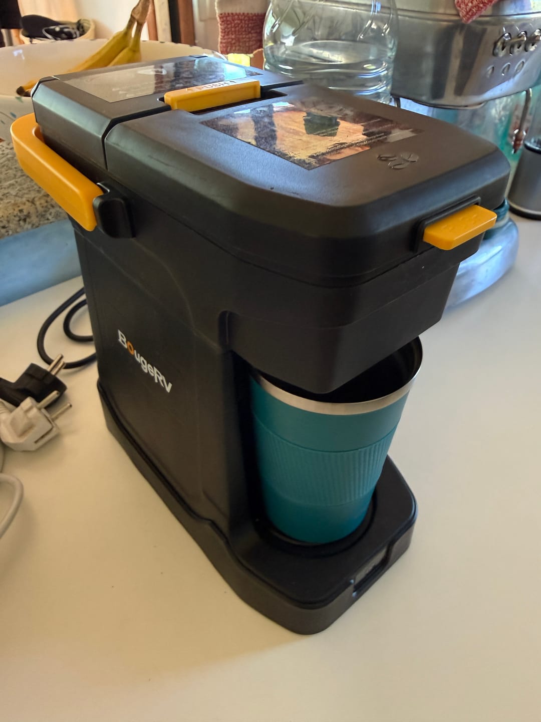 Customer photo review of BougeRV mobile Kaffeemaschine mit 144Wh Akku