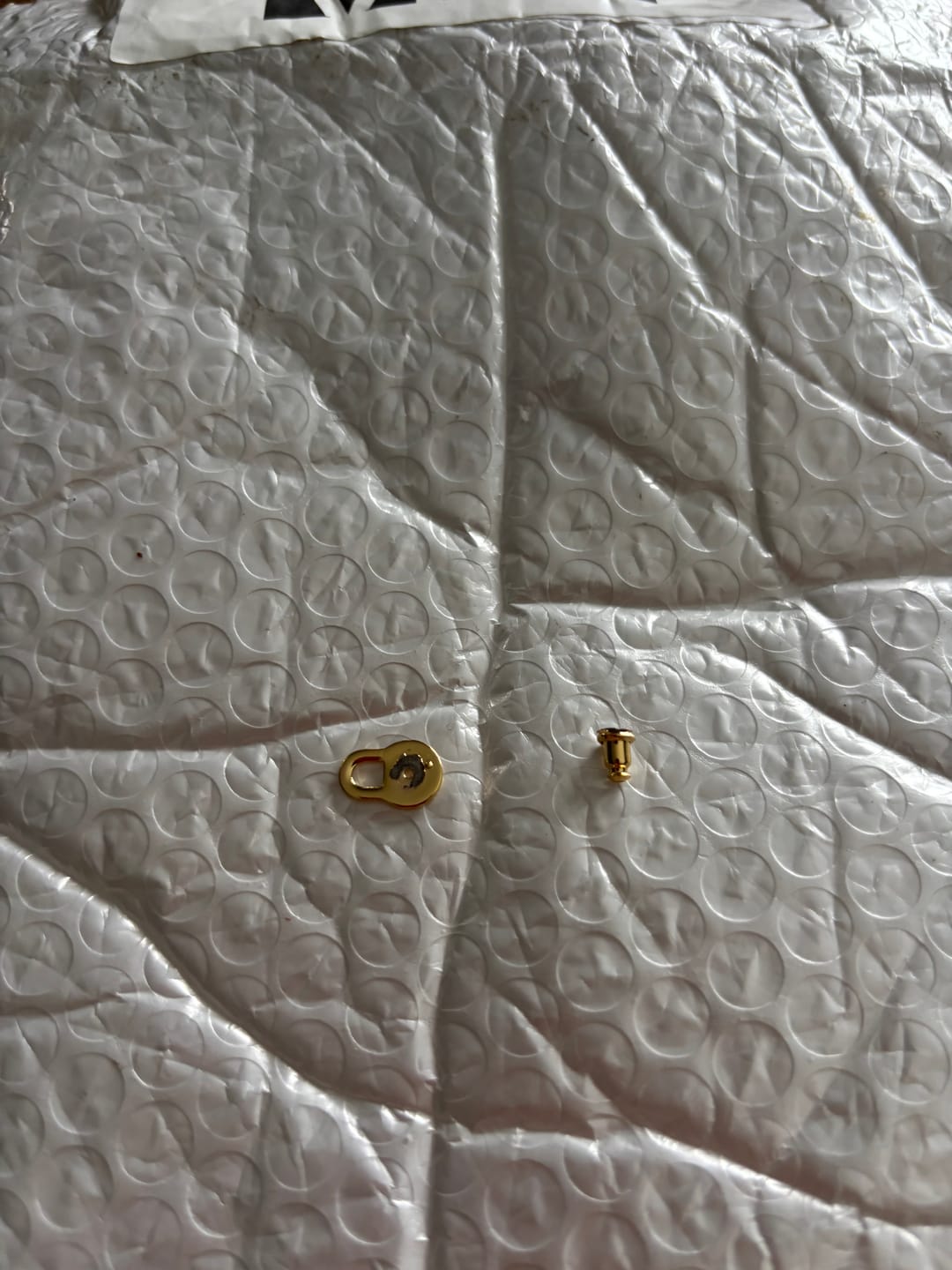 Customer photo review of 🔥14K Gold Plated Lobe Lifters for Heavy Earrings