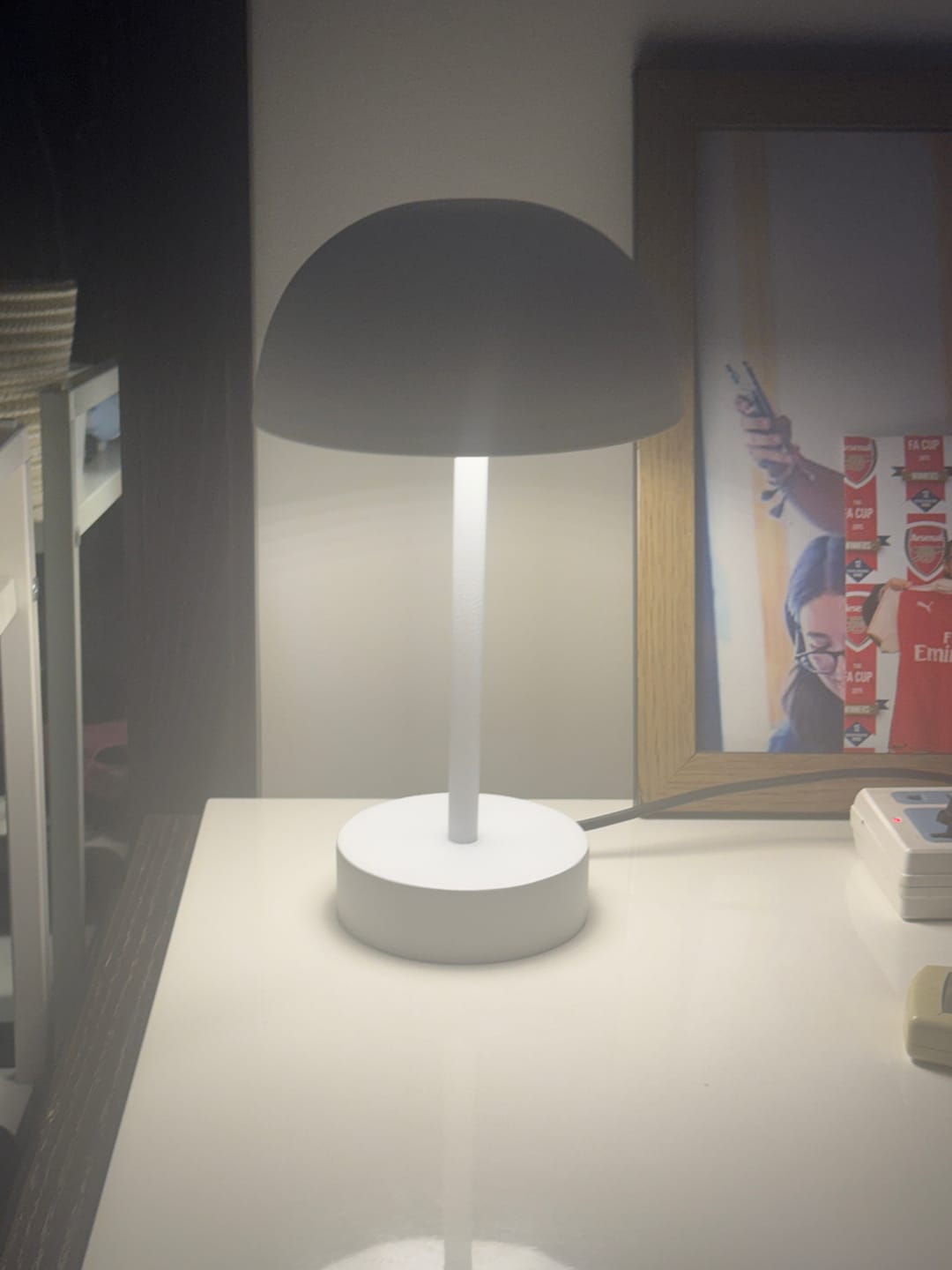 Customer photo review of Lucira Table Lamp