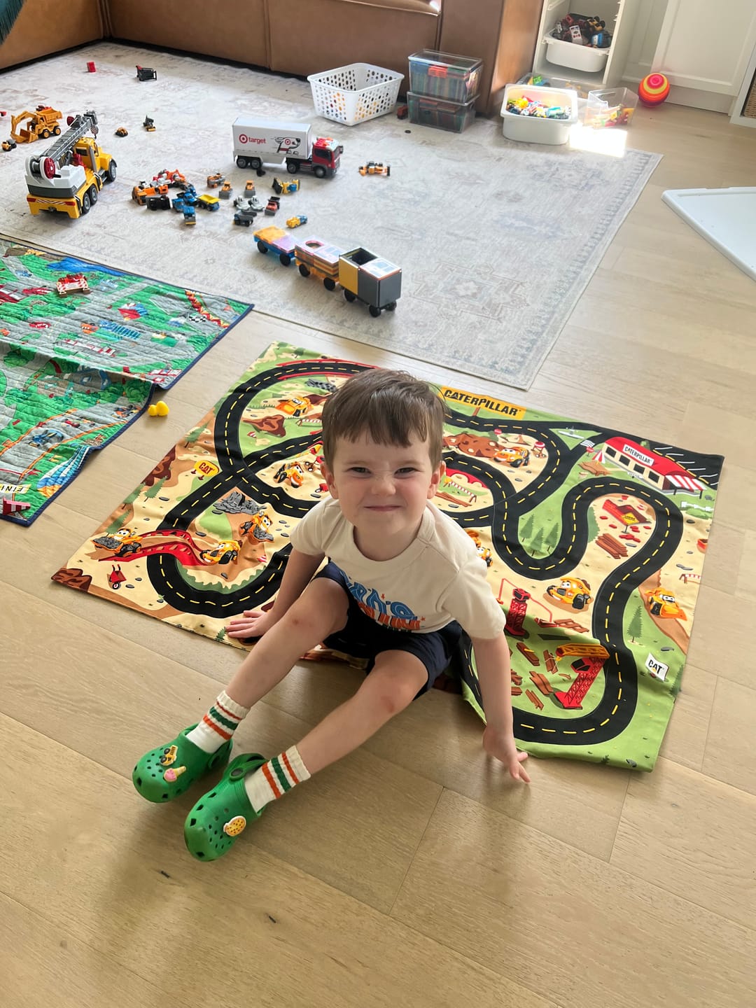 Customer photo review of Caterpillar® Buildin' Crew Fabric Collection - Canvas Panel