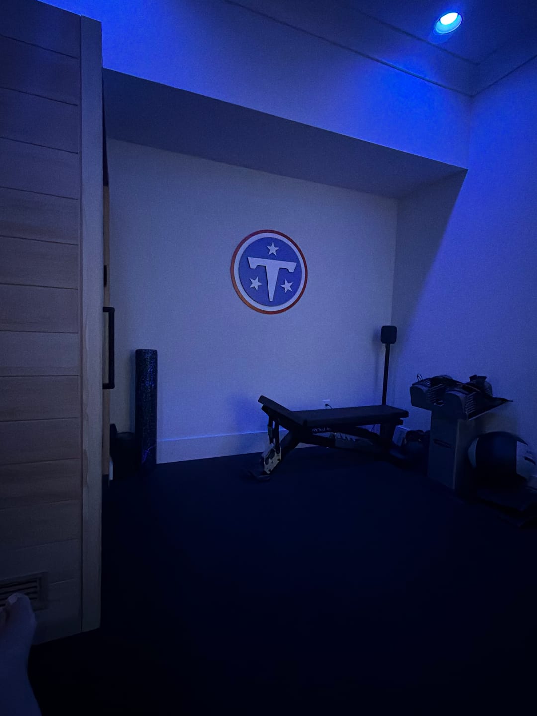 Customer photo review of Tennessee Titans 3D Vintage Metal Wall Art