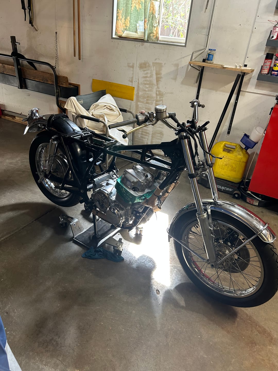 Customer photo review of 1969-72 Honda CB750K Front Brake Pipe B ~ Replaces 45128-300-010