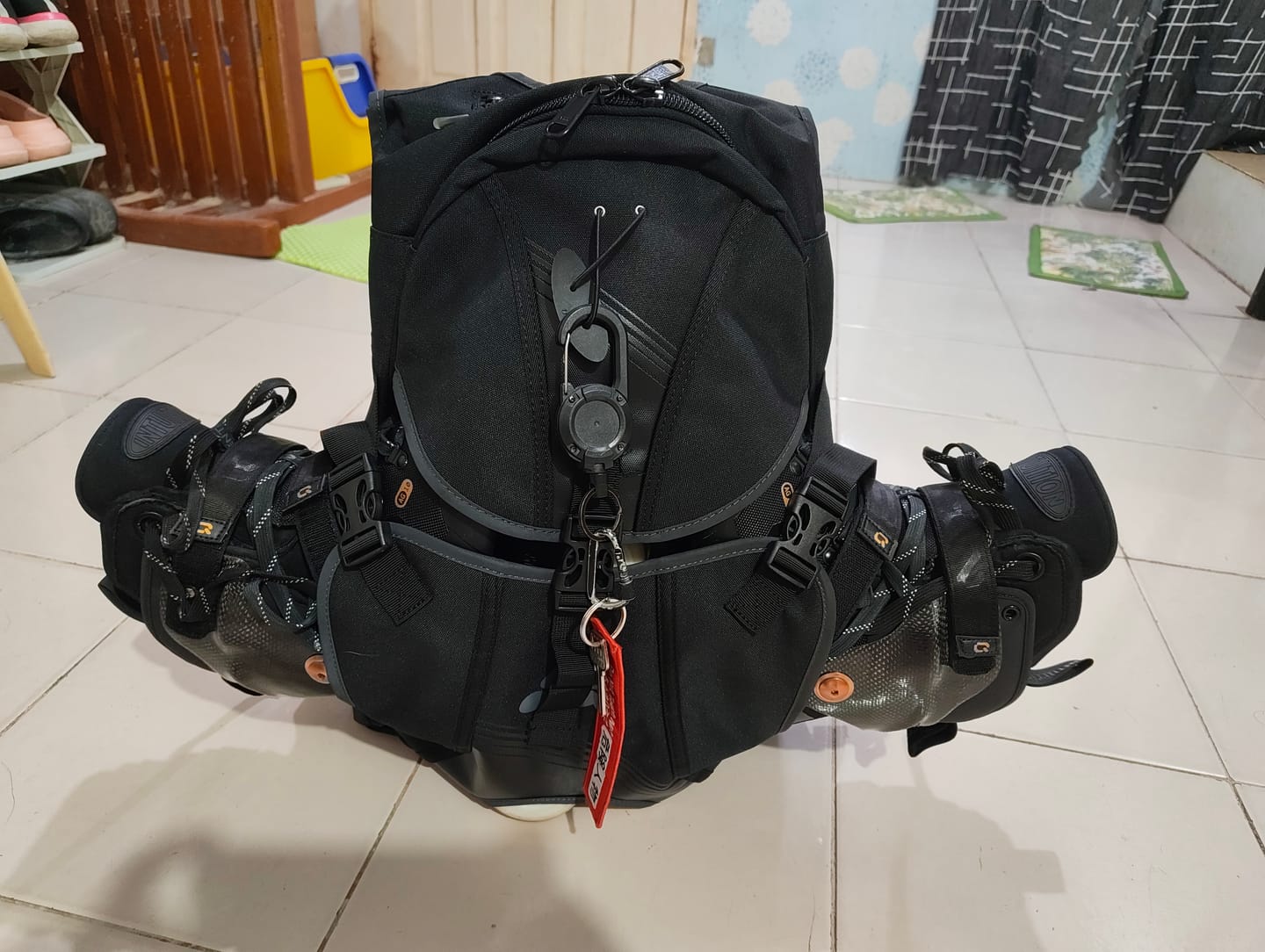 Customer photo review of Rollerblade 30LT Pro Backpack Skate Bag