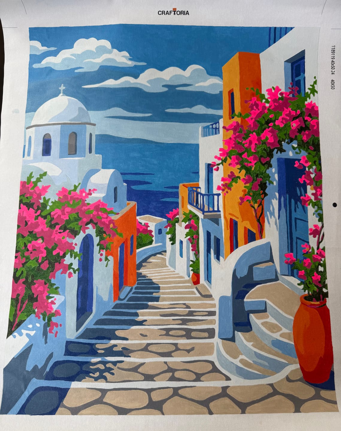 Customer photo review of Santorini Steps