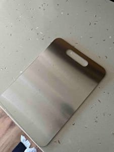 Customer photo review of Stelion™ Paslanmaz Çelik Kesme Tahtası