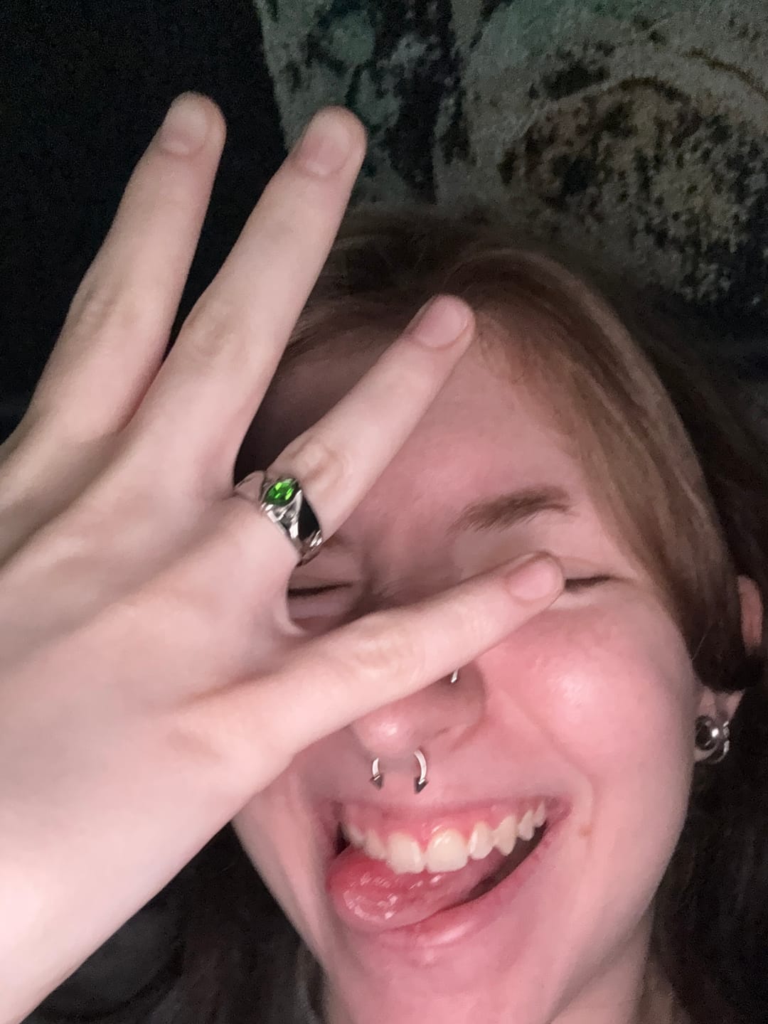 Customer photo review of BIRTHSTONE RING (MAY)