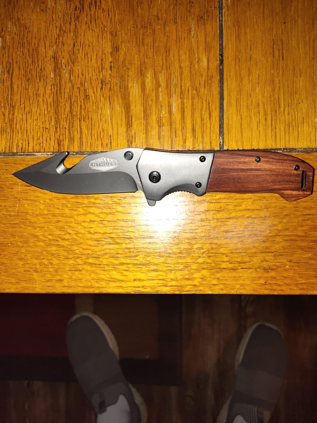 Customer photo review of HOLY GRAIL™ POCKET KNIFE
