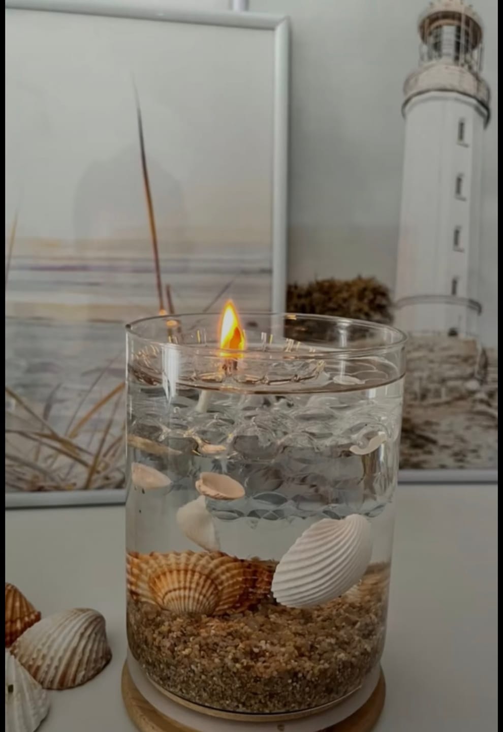 Customer photo review of Gel para velas