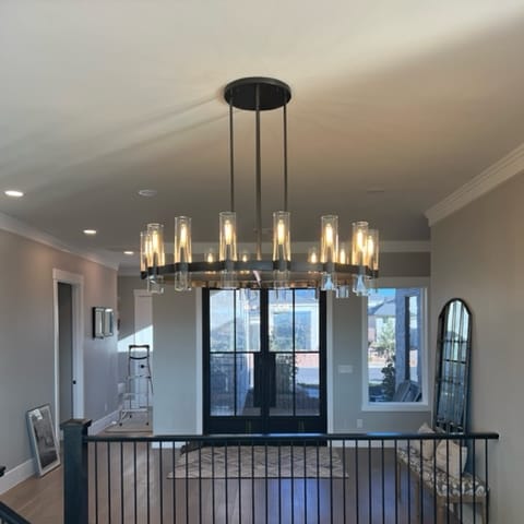 Customer photo review of Ravella Round Chandelier